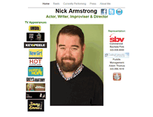 Tablet Screenshot of nickarmstrong.com